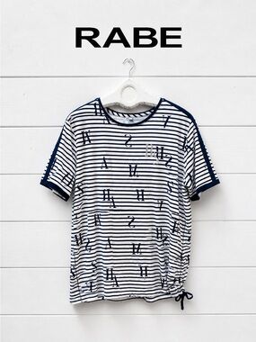 RABE - T-shirt rayé avec détails en strass - Taille 18 (CAN)
